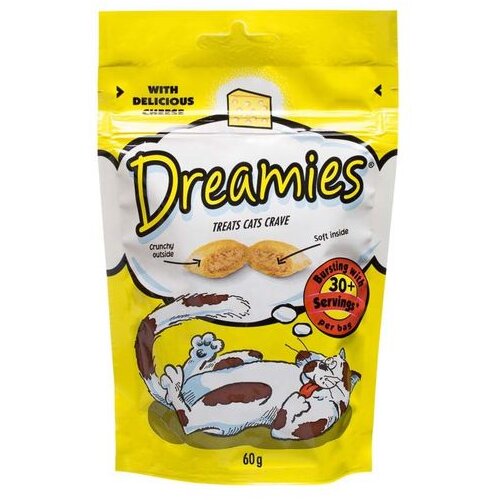 Dreamies Poslastica za mačke sa sirom, 60g Slike