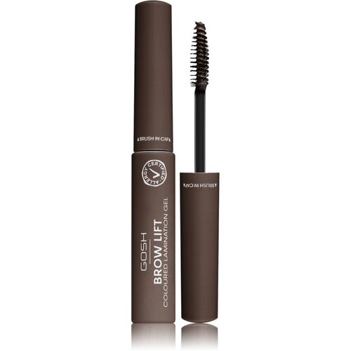 Gosh Brow Lift gel za oblikovanje obrva nijansa 002 Dark Brown 6 ml Cijene