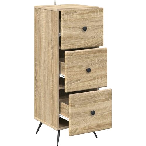  Ormar s ladicama Hrast sonoma 33 x 34,5 x 90 cm Slike