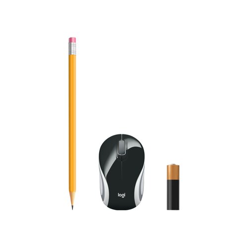 Logitech M187 black usb wireless mi&amp;scaron; Slike