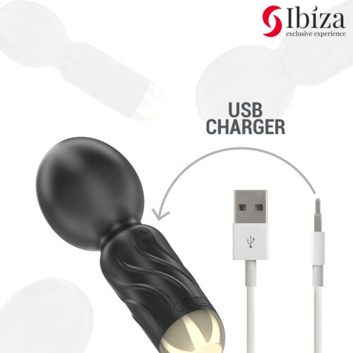 Ibiza Mini MasaŽer Pocket Wand Black Slike