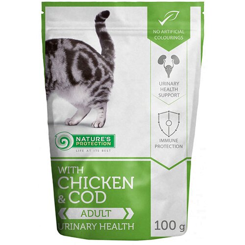 Natures Protection adult urinary health chicken&cod 2.2 kg Cene
