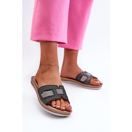 Inblu Comfortable Shiny Women's Slippers Cene