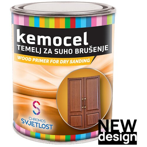 CHROMOS SVJETLOST Specijalni premaz za drvo Kemocel za suho bru&amp;scaron;enje 0,75 l Slike