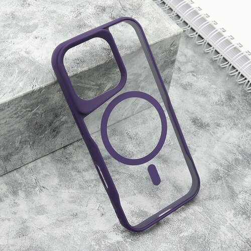 Maska grip guard magsafe za iphone 16 pro/ ljubičasta Slike