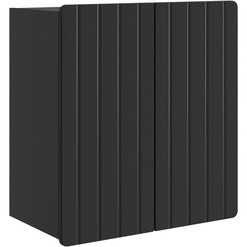  Ormar za montažu na zid Crna 59 x 31 x 64 cm Konstruirano drvo Slike