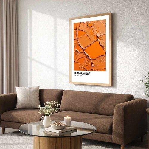 WALLXPERT NC11838_3545 Multicolor Decorative Framed MDF Painting Cene