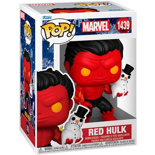 Funko POP figura Marvel Crveni Hulk sa Snjegovićem Slike