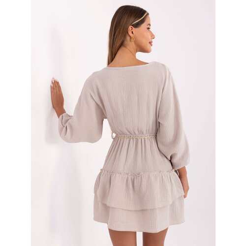 Italy Moda Dress-MI-SK-A5079.27-beige Cene