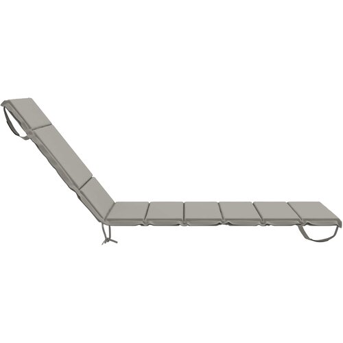  Jastučić za ležaljku GEMERT 100% poliester Siva 200 x 70 x 3 cm Slike
