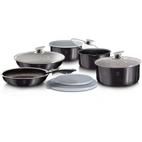 Berlinger Haus set posod click&amp;amp;cook BH-6910 carbon pro, (21096200) Slike