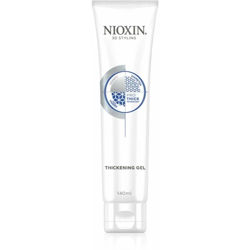 Nioxin 3D Styling Pro Thick gel za lase za fiksacijo in obliko 140 ml