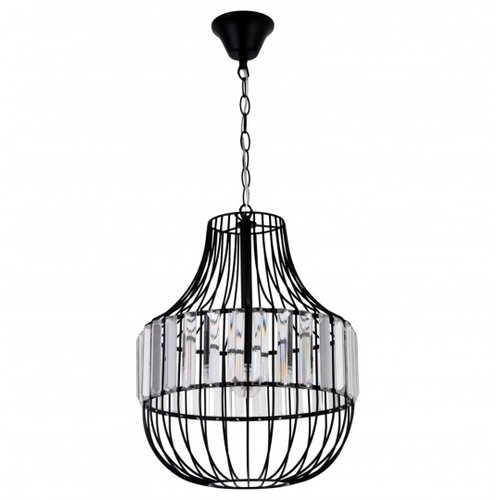Mitea Lighting Visilica crna 1xE27 Max.60W/220V M0832 Slike