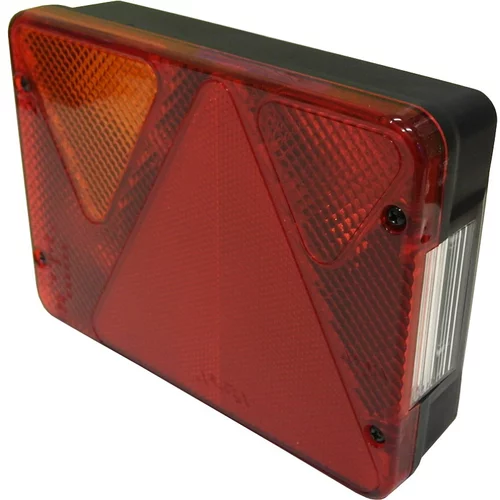  stražnje svjetlo za prikolicu lijevo (crvene boje, 19 x 13,5 cm)