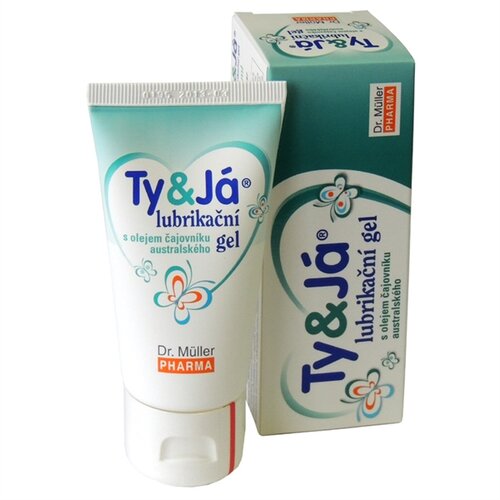 Dr. M&amp;uuml;ller ty&amp;amp;j&amp;aacute; lubricant with tea tree oil 50ml Slike