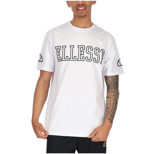 Ellesse Majice s kratkimi rokavi - Bela Slike