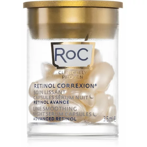 Roc Retinol Correxion Line Smoothing serum proti gubam v kapsulah 10 kos