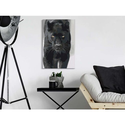  Slika za samostalno slikanje - Black Panther 40x60 Slike