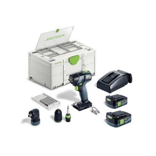 Festool TXS 12 2,5 Set Baterijska bu&scaron;ilica - odvrtač, F 576874 Cene