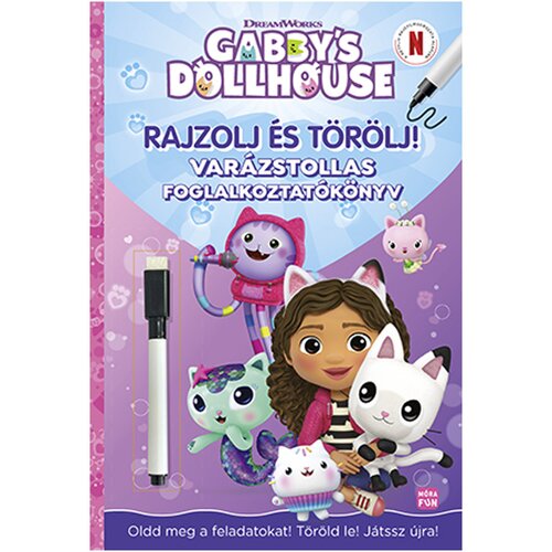 M&amp;oacute;ra M&amp;oacute;ra: Gabi hi&amp;scaron;na igrača &amp;ndash; Nari&amp;scaron;i in izbri&amp;scaron;i! Čarobna pisalna knjiga Slike