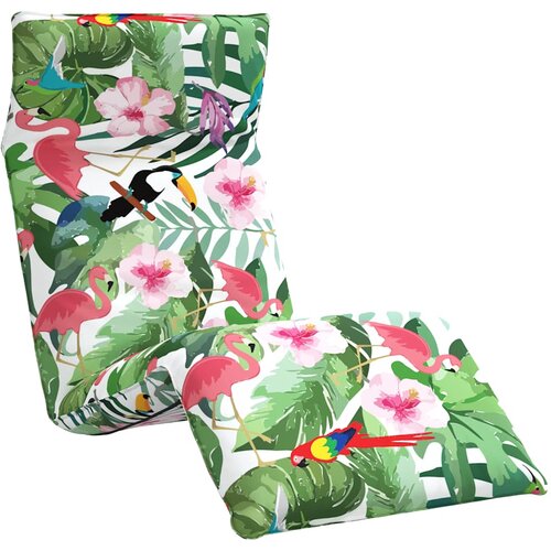  Sklopiva ležaljka za sunčanje vi&amp;scaron;ebojna 175x54x8 5 cm Oxford tkanina - &amp;Scaron;areni 1 Slike