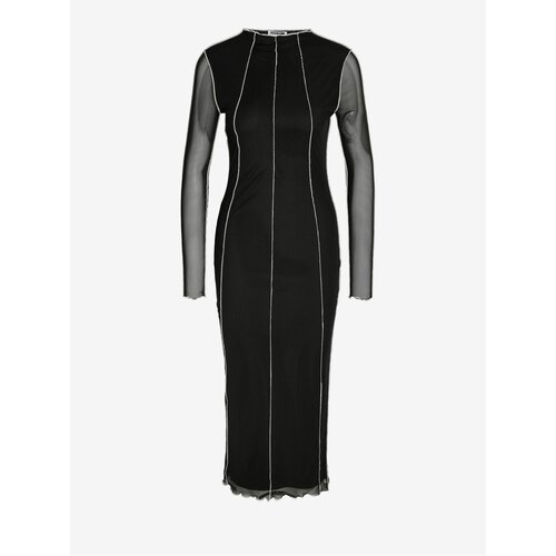 Noisy May Black women's midi dress Carrie - Women Cene