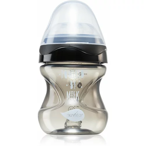 Nuvita Cool Bottle 0m+ steklenička za dojenčke Black 150 ml