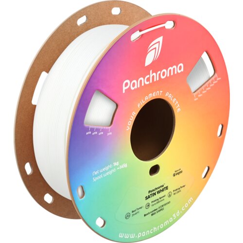 Polymaker Panchroma&amp;trade; PLA Satin White - 1,75 mm / 1000 g Slike