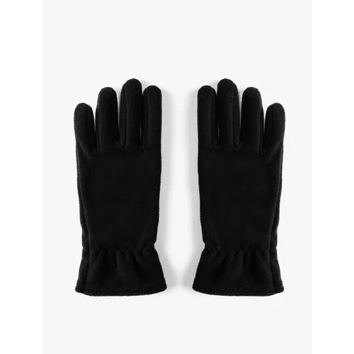 Koton Polar Gloves with Rubber Detail