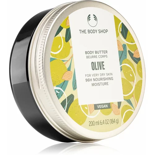 The Body Shop Olive intenzivno vlažilno maslo za telo za zelo suho kožo 200 ml