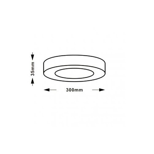 Bb Link led panel n/z KNC5-24W 6500K crni Slike