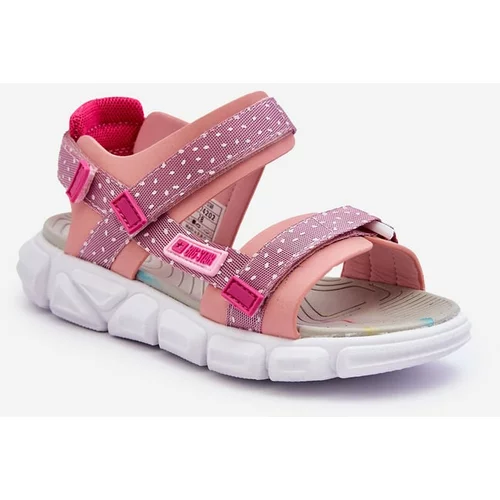 Big Star Kids Zipper Sandal LL374202 pink