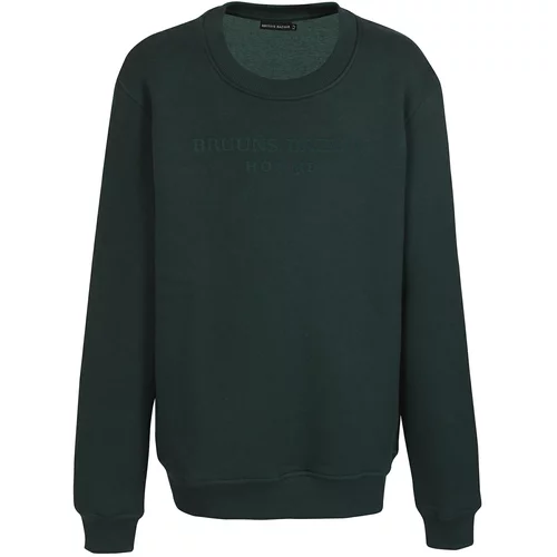 Bruuns Bazaar Kids Sweater majica 'Erik-Emil' tamno zelena