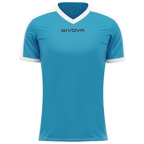 Givova Majice s kratkimi rokavi Revolution Interlock Modra Slike