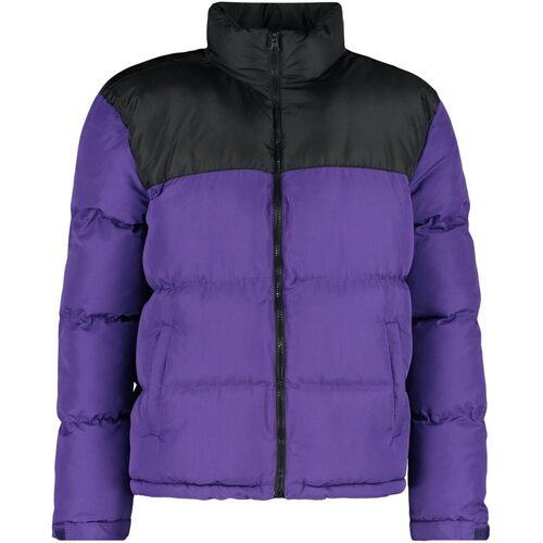 Trendyol Winter Jacket - Purple - Puffer Slike