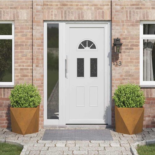 vidaXL Cvetlično korito 2 pcs Rjav 50 x 50 x 50 cm Cene