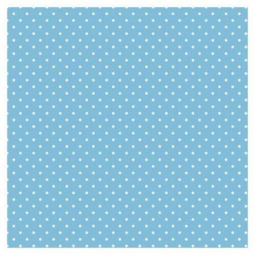  Decoupage salvete - White Dots on Blue - 1kom KORISTI SE Slike
