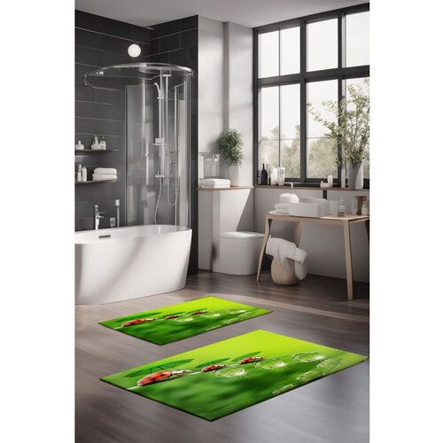  CT-5134 multicolor bathmat set (2 pieces) Cene