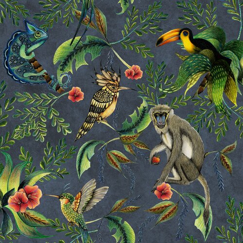 Decoprint Wallcoverings Tapeta Essentials Tropical Animals Cijene