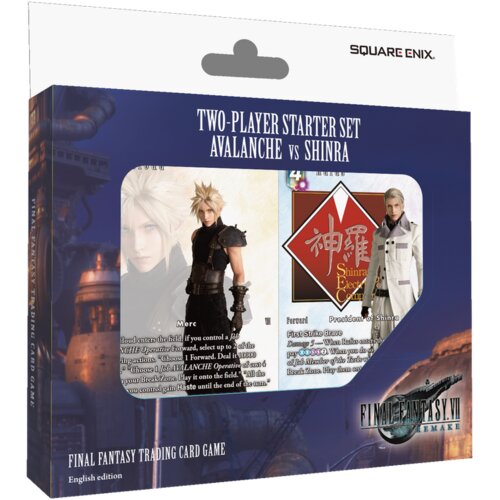 Square Enix FINAL FANTASY TCG: FFVII REMAKE AVALANCHE VS SHINRA - komplet za dva igralca Cene