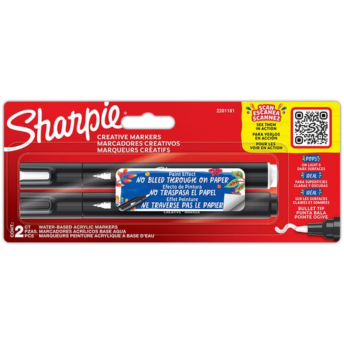 Sharpie akrilni marker set 1/2 obli vrh Cene