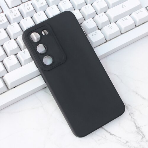  Torbica Silikon Pro Camera za Samsung S911 Galaxy S23 5G crna Slike