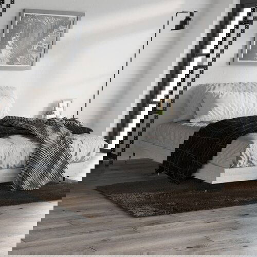 vidaXL Okvir za krevet boja hrasta 90x200 cm od konstruiranog drva Cijene