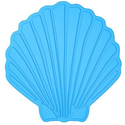 In podloga za kadu minis &amp;scaron;koljka (5 kom., pvc, svijetloplave boje) Slike
