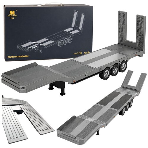  Prikolica s niskom platformom za Scaniu 770S Huina siva 1:18 Cijene