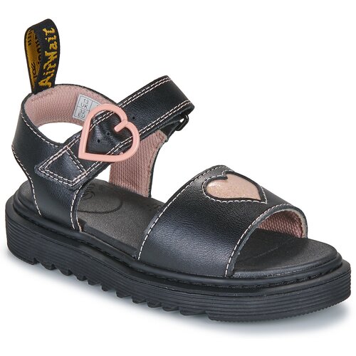 Dr. Martens Marlowe Hearts J Black+Powder Pink Crna Cijene
