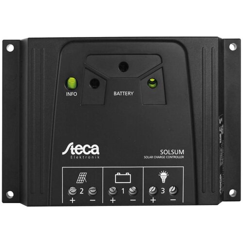 Steca Solsum 0808 solarni krmilnik polnjenja 12 V\, 24 V 8 A, (21015892) Slike
