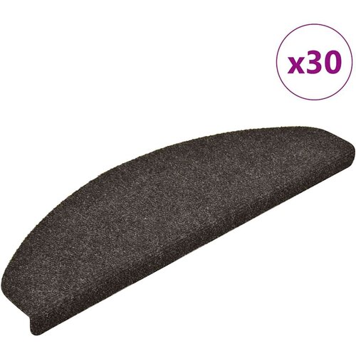  Ljepljivi tepisi za stepenice 30 kom antracit 65x21x4 cm Cijene
