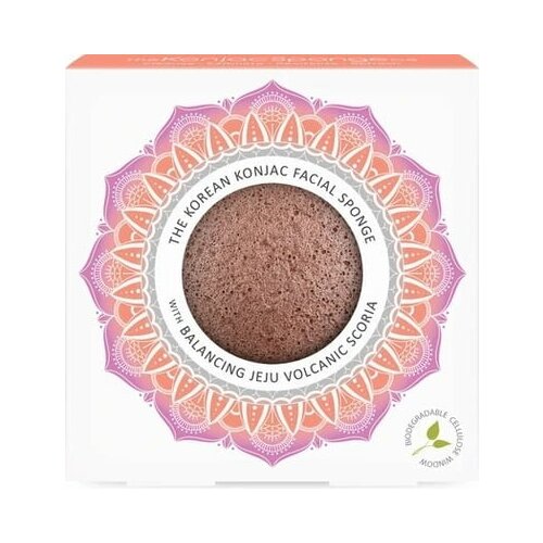 The Konjac Sponge Company mandala konjac gobica za obraz jeju scoria Cene