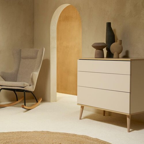 Qu-ax komoda flow clay &amp;amp; oak Slike